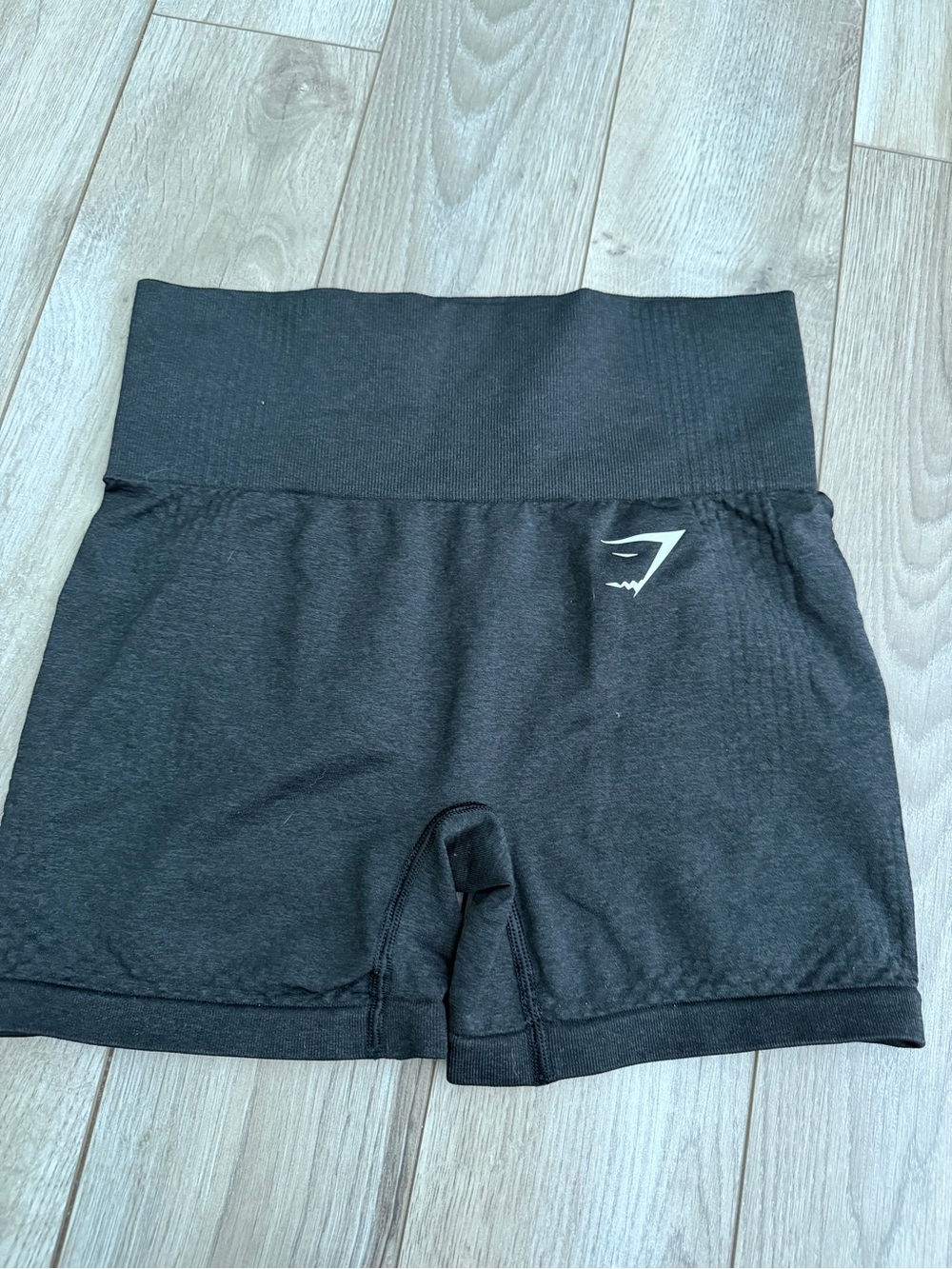 Gymshark Black Seamless High-Waist Bike Shorts